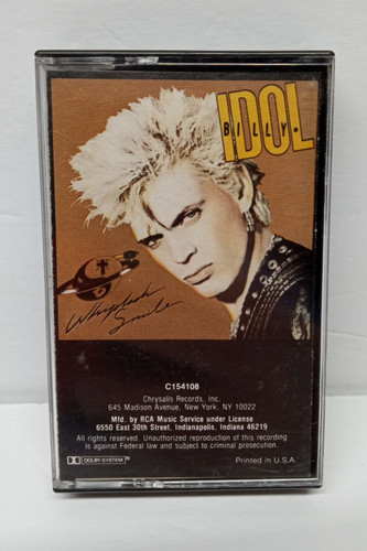 Billy idol whiplash - billy,