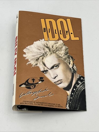 Vintage billy idol whiplash - idol,